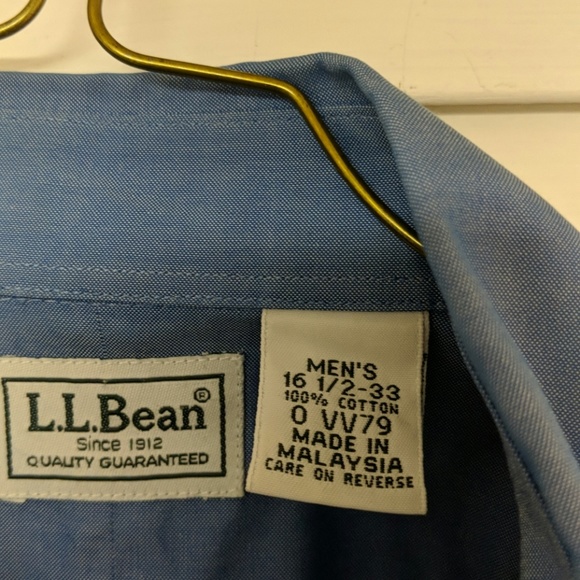 LL Bean dress/business casual shirt - Picture 2 of 3